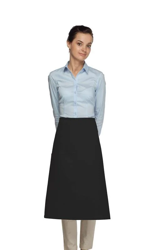 Deluxe 3/4 Bistro Apron (1 Pocket)