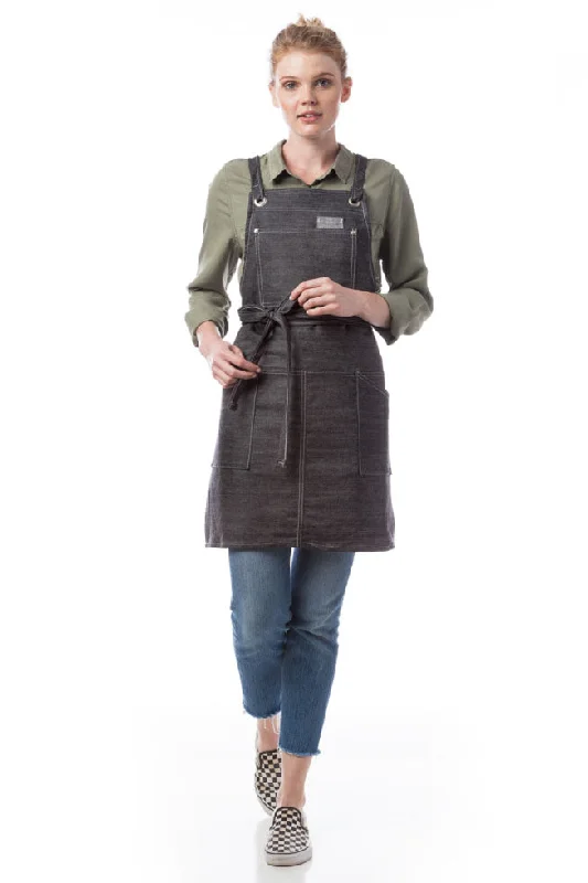 Black & White American Denim Series Criss Cross Apron