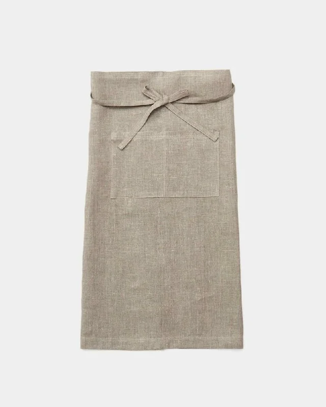 Garçon Apron: Natural with Stamp