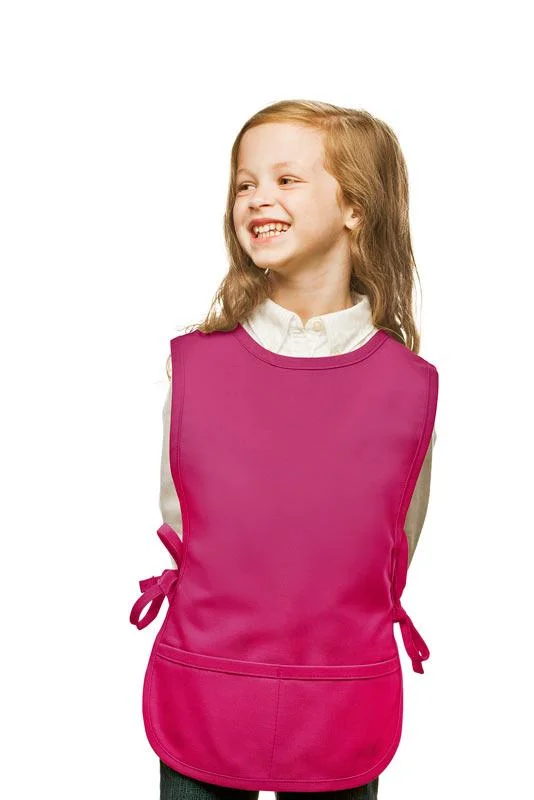 Hot Pink Kid's Cobbler Apron (2 Pockets)