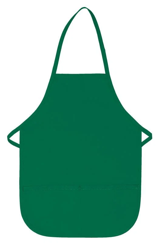 Kelly Kid's XL Bib Apron (2 Pockets)