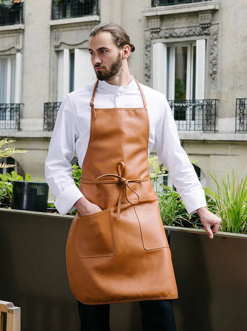 Samba Leather Chef apron