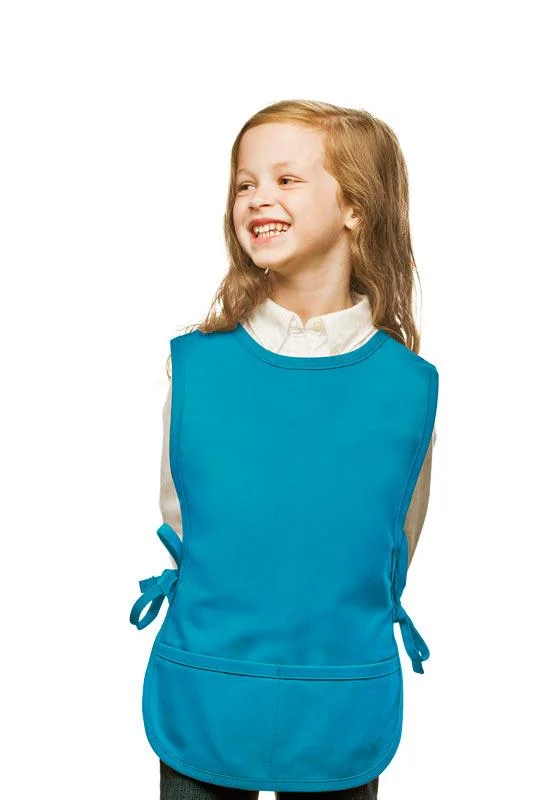 Turquoise Kid's Cobbler Apron (2 Pockets)