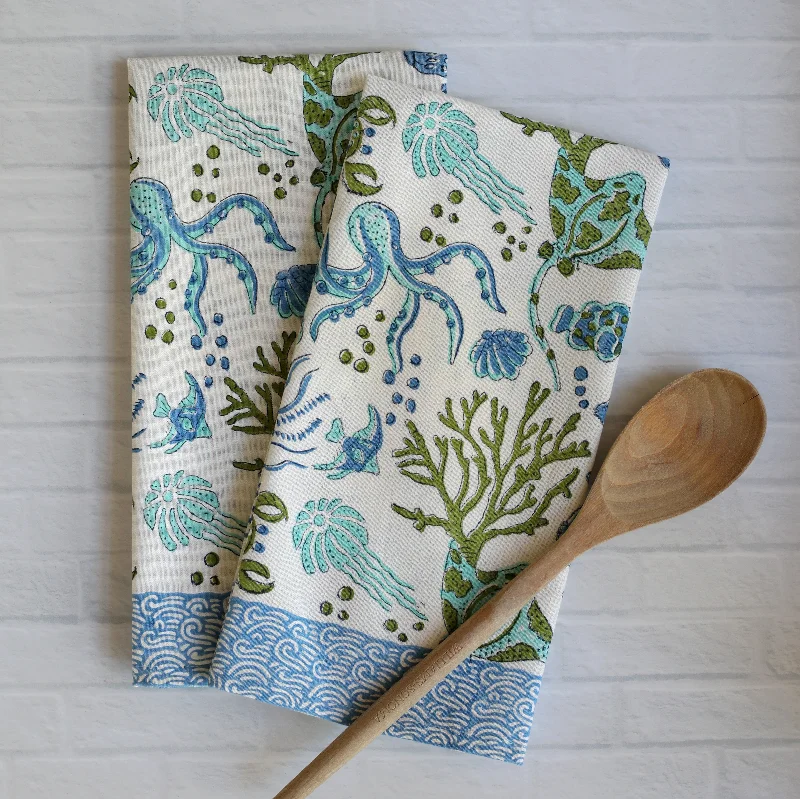 PAR Tea Towel Sea Life