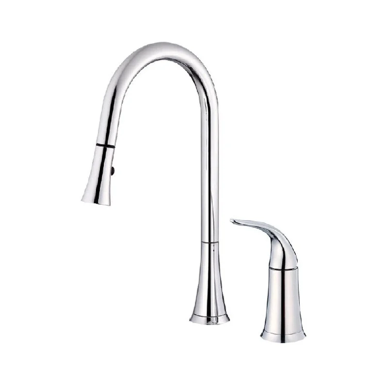 Danze Antioch Widespread Kitchen Faucet D459022 Polished Chrome