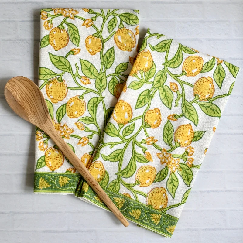 PAR Tea Towel Lemon