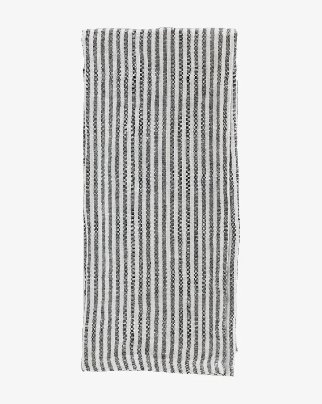 Thin Stripe Linen Hand Towel