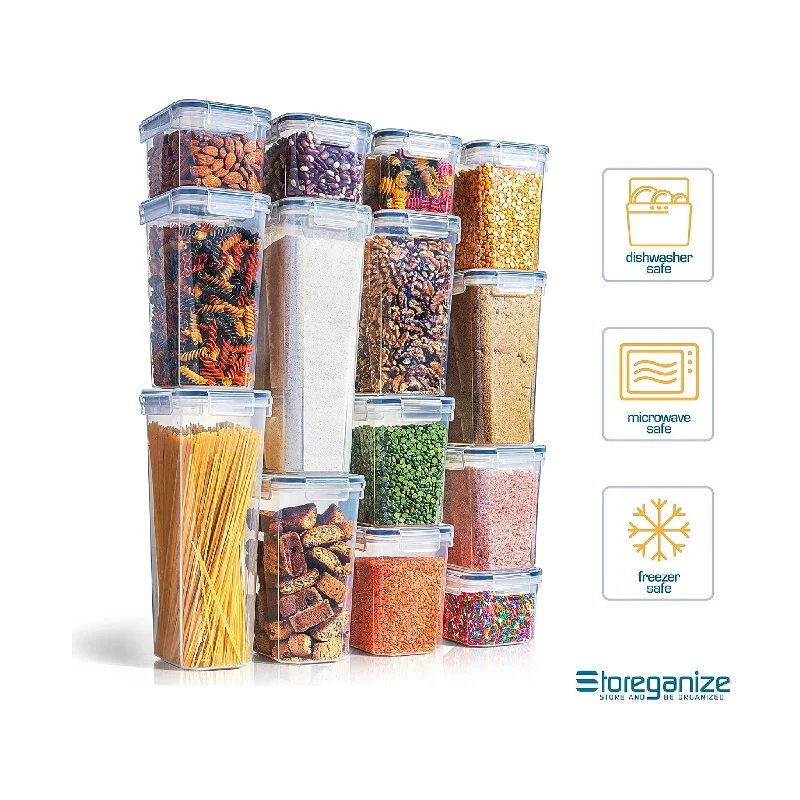 14-Piece Storeganize Airtight Food Storage Containers With Lids