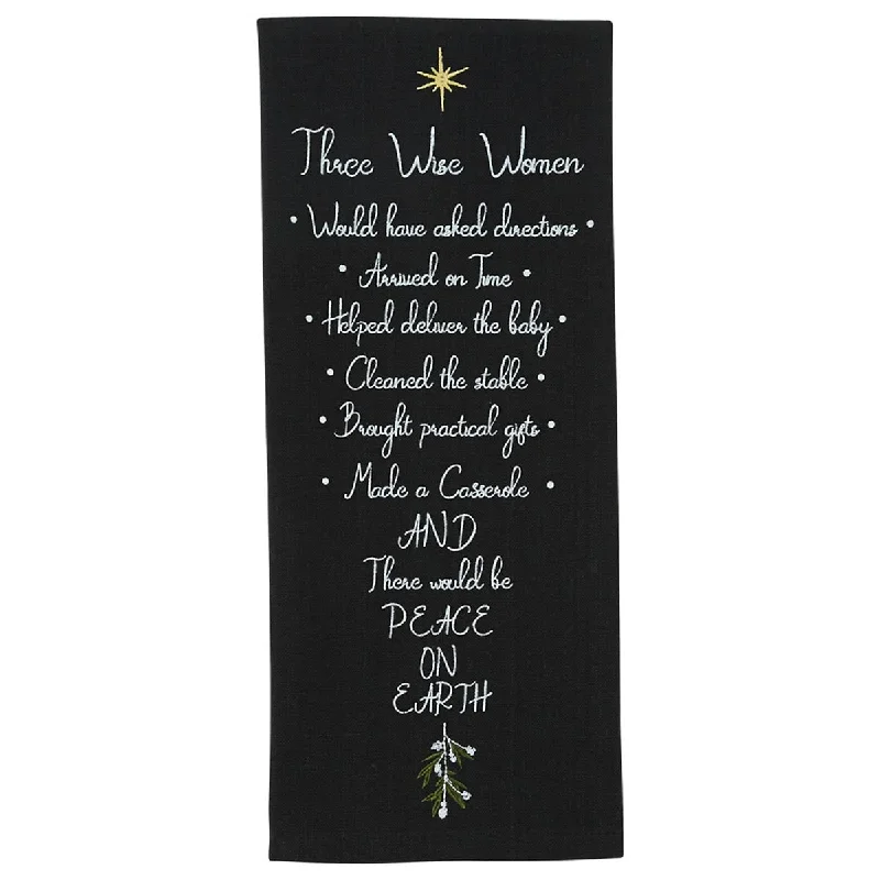 3 Wise Women Dishtowel - Park Designs