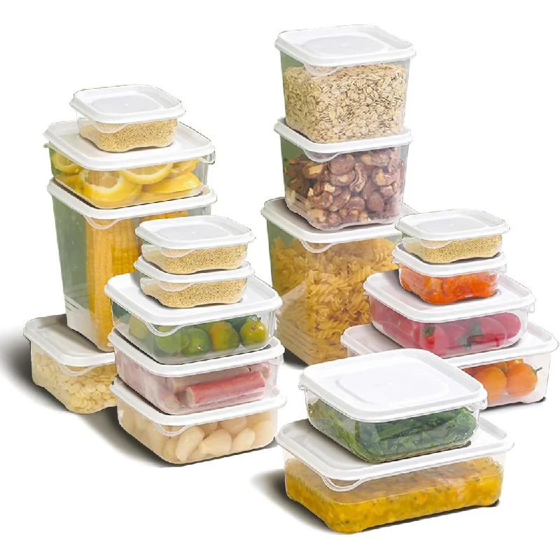 36-Piece Food Storage Containers With Lids (1.8 L Capacity)