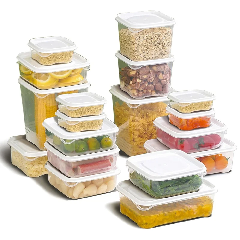 36-Piece Food Storage Containers With Lids (1.8 L Capacity)