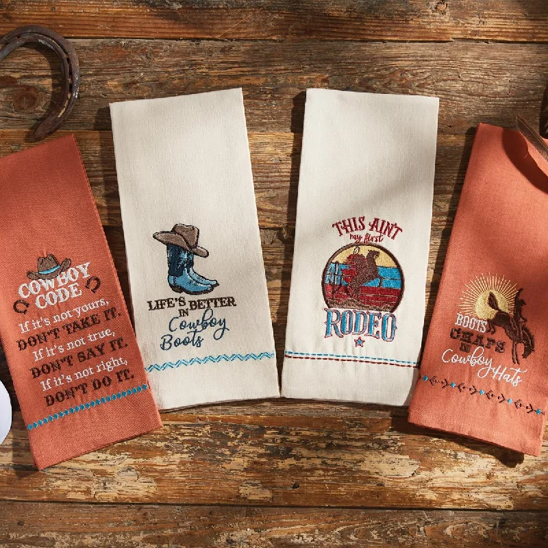 Ain't My First Rodeo Dishtowel - Park Designs