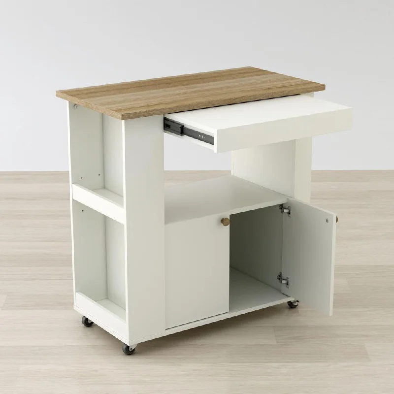 Aston 33.5" Kitchen Cart