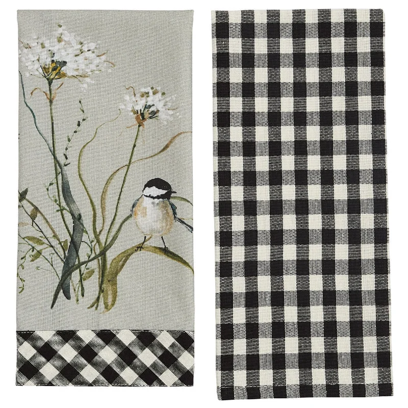 Bouquet Of Grace Dishtowels - Set of 2 Park Designs