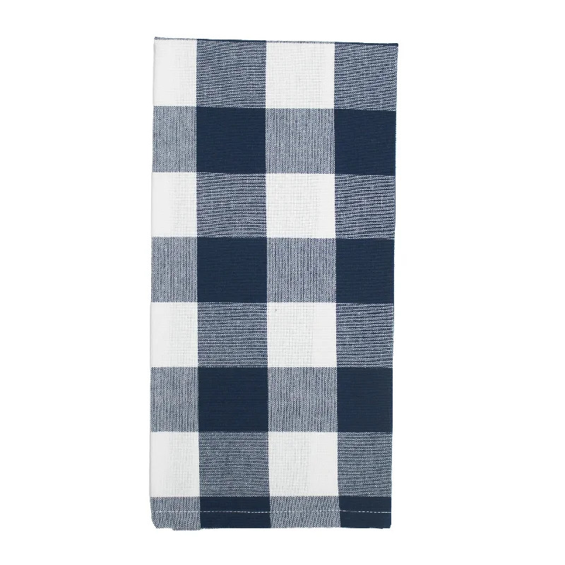 Buffalo Check Navy Blue Kitchen Towel KT511014