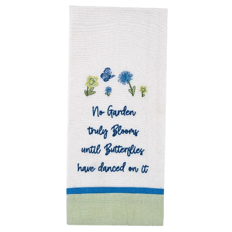 Butterflies Have Danced Embroidered Dishtowel - Set of 2 Park Designs