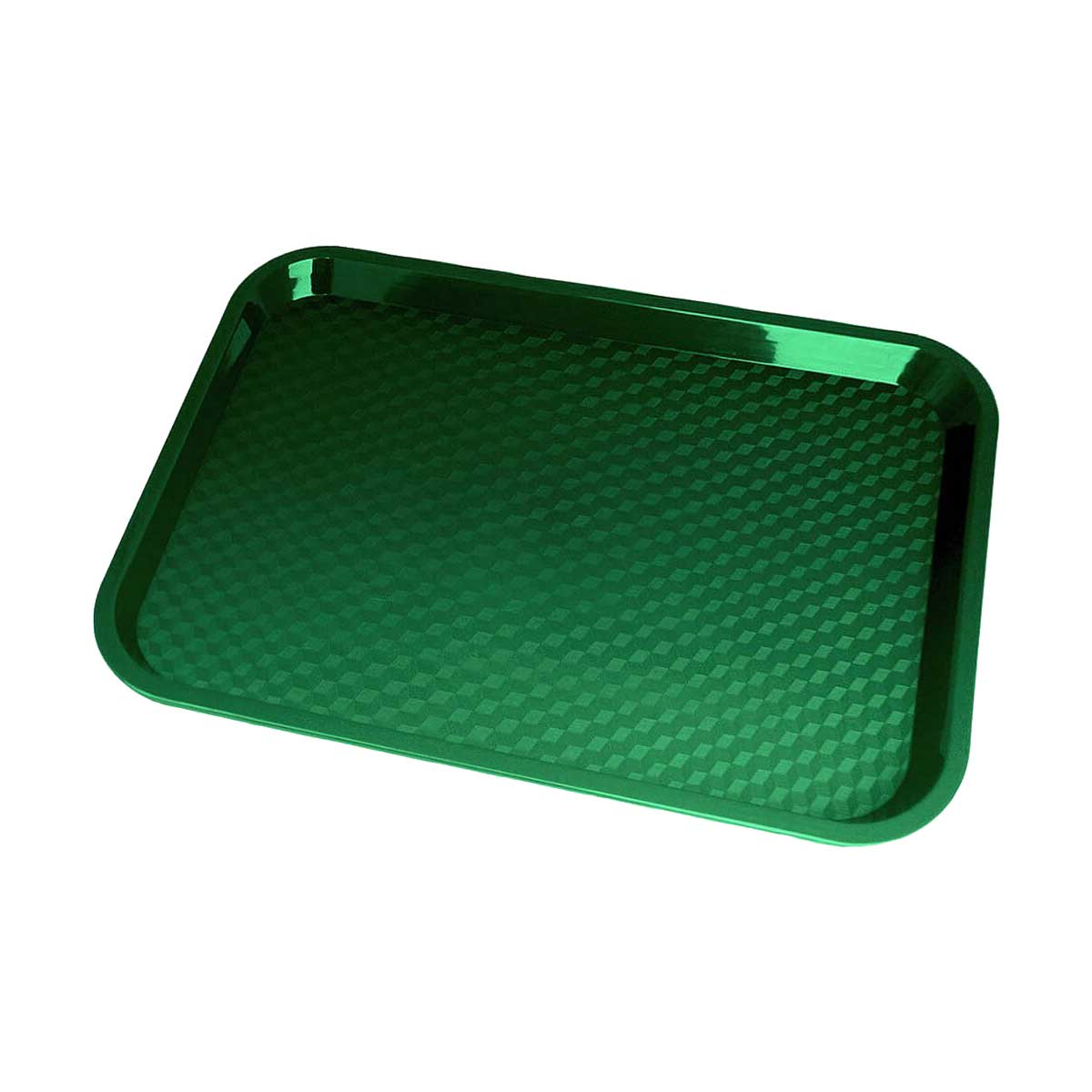 Cambro 1216FF119 Fast Food Tray, Sherwood Green, 16" x 12"