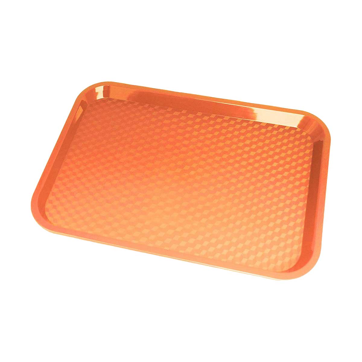 Cambro 1216FF166 Fast Food Tray, Orange, 16" x 12"