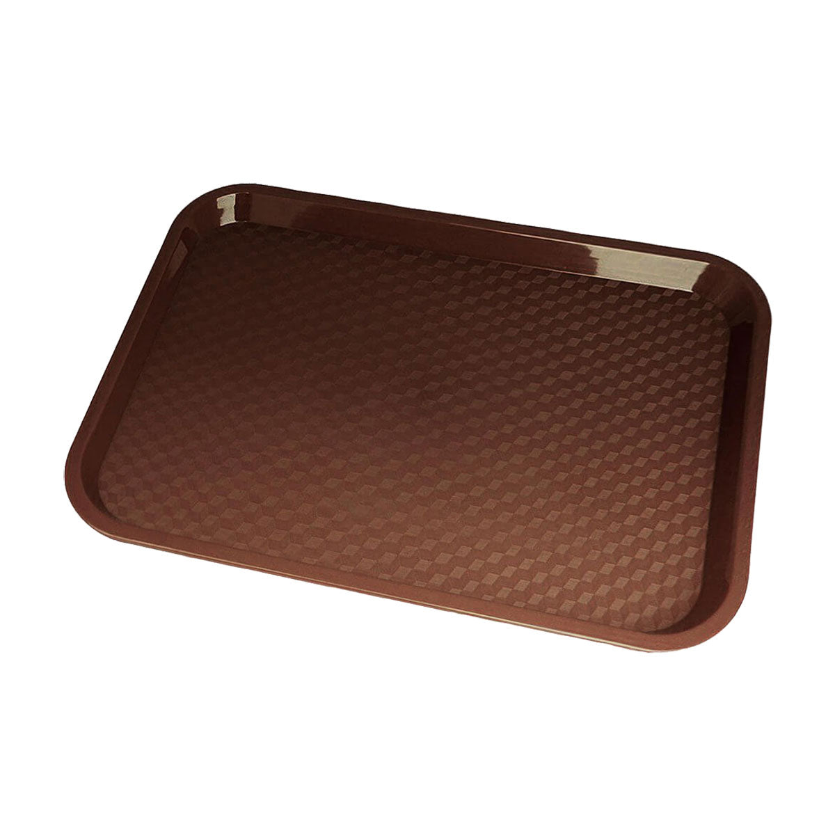 Cambro 1216FF167 Fast Food Tray, Brown, 16" x 12"