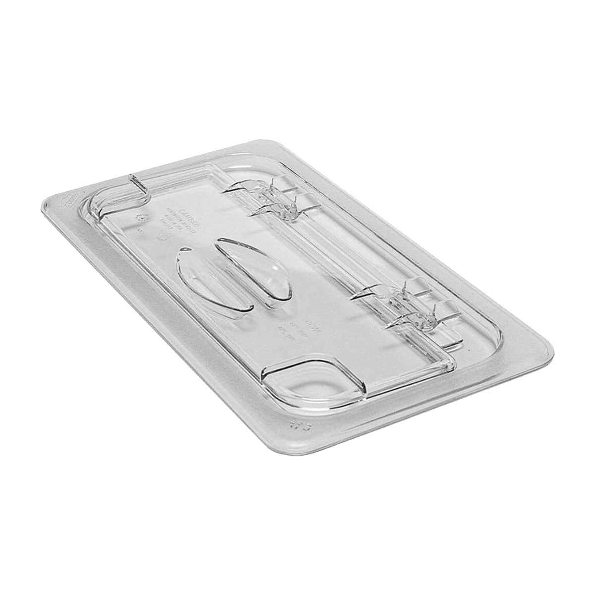 Cambro 30CWL135 Camwear Food Pan Flip Lid, Clear, 1/3 Size