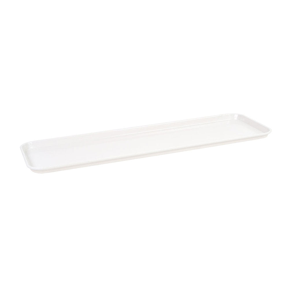 Cambro 826MT148 Market Tray, White, 25-1/2" x 8-1/4" x 3/4"