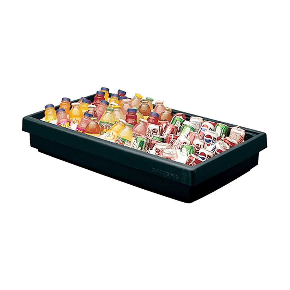 Cambro BUF72110 5-Pan Buffet Bar, Black