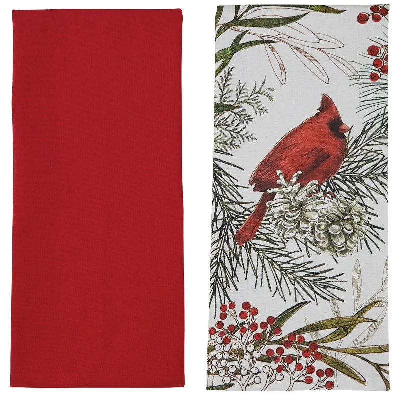 Cardinal Dishtowels  Assorted - Set of 4 Park Designs