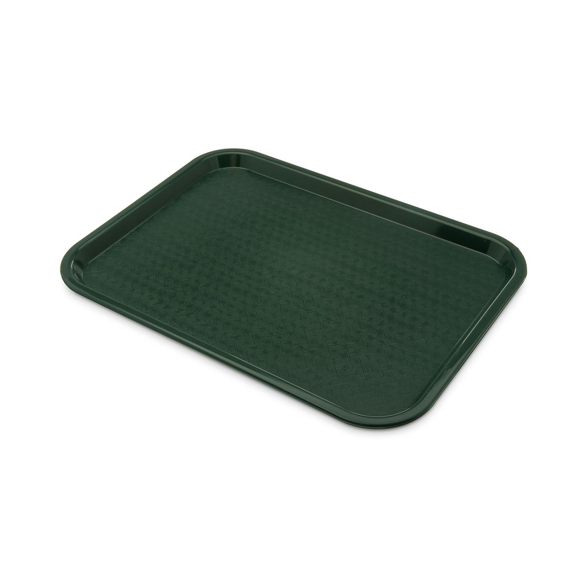 Carlisle CT121608 Cafe Standard Tray, Forest Green, 12" x 16"