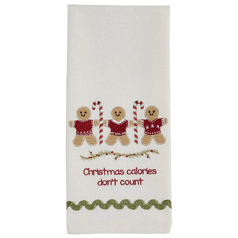 Christmas Calories Dishtowel - Set of 2 Park Designs