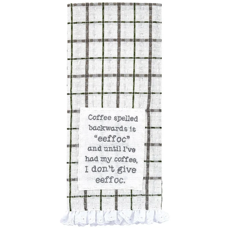 Coffee Dishtowel - Set of 2 Park Designs