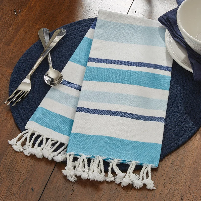 Colby Woven Stripe Dishtowel Set of 2 Park Designs