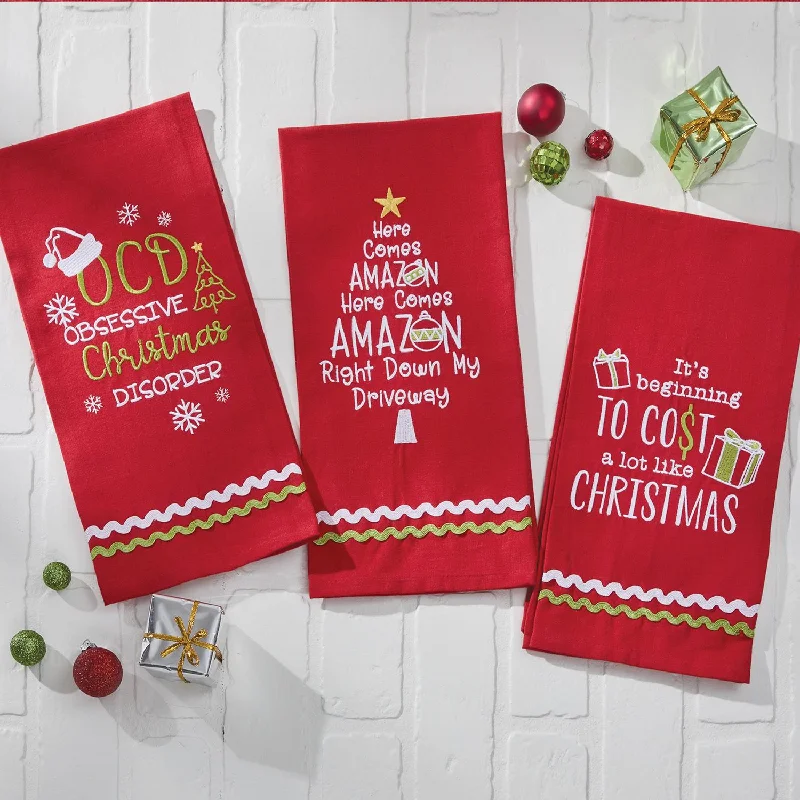 Cost A Lot Like Christmas Dishtowel - Set of 6 Park Designs