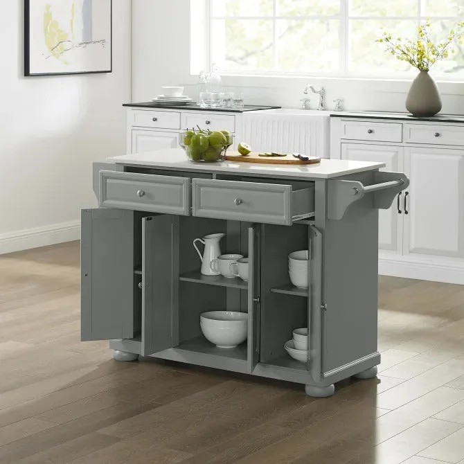 Crosley Furniture Alexandria Granite Top Kitchen Island/cart