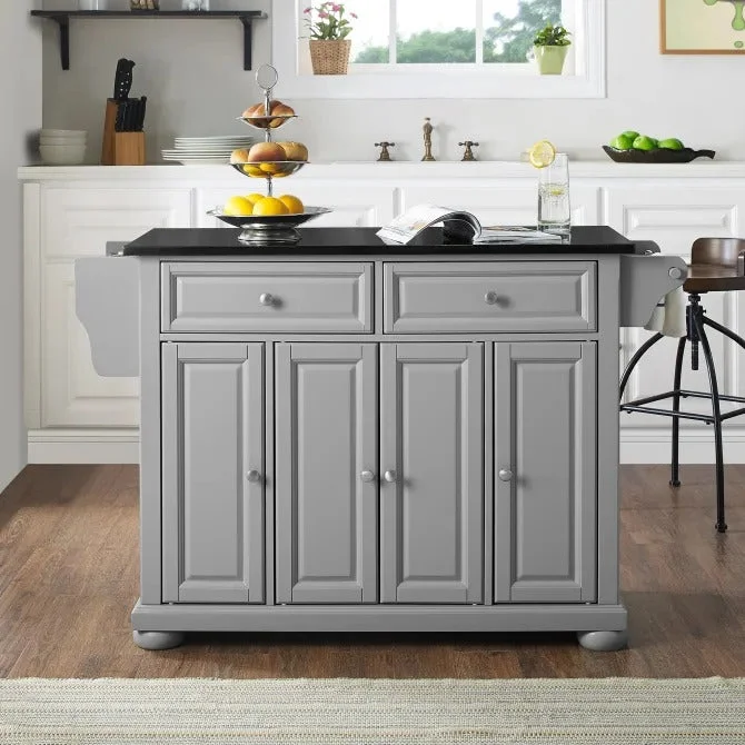 Crosley Furniture Alexandria Granite Top Kitchen Island/cart