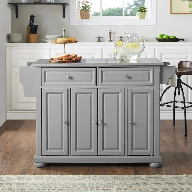 Crosley Furniture Alexandria Granite Top Kitchen Island/cart