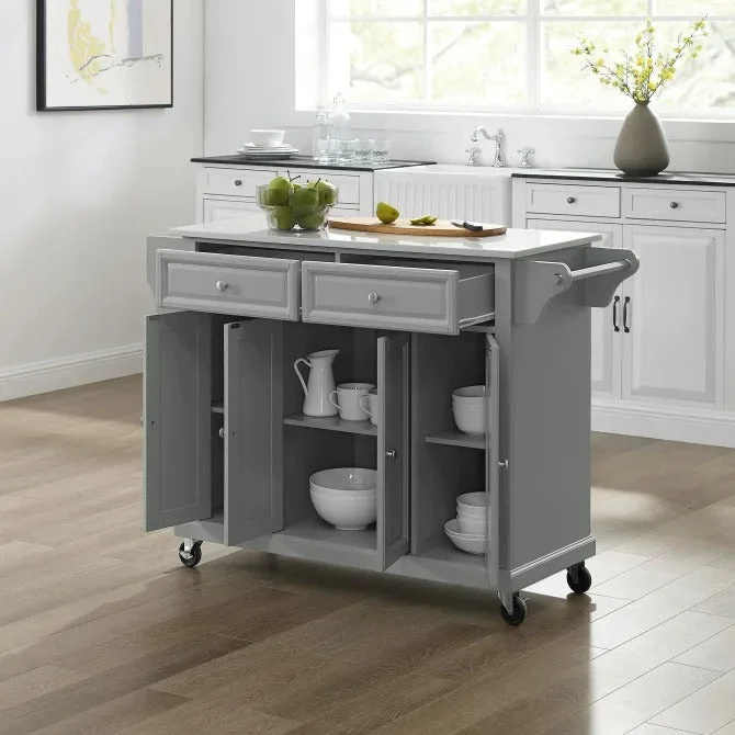 Crosley Furniture - Full Size Granite Top Kitchen Cart