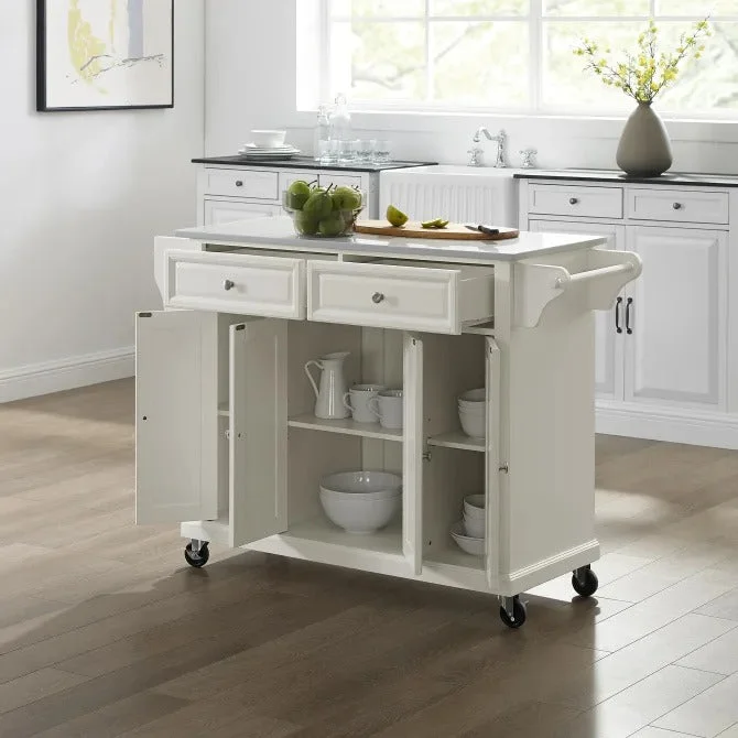 Crosley Furniture - Full Size Granite Top Kitchen Cart