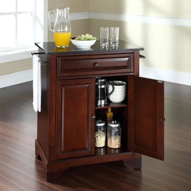 Crosley Furniture Lafayette Mahogany Granite Top Portable Kitchen Island/cart