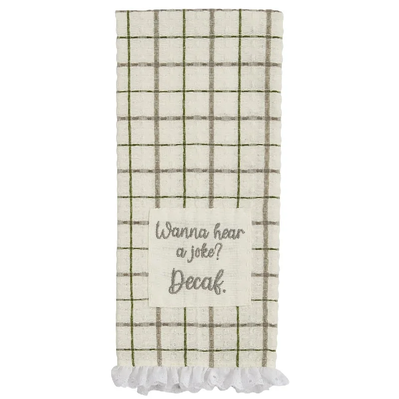 Decaf Dishtowel - Set of 2 Park Designs