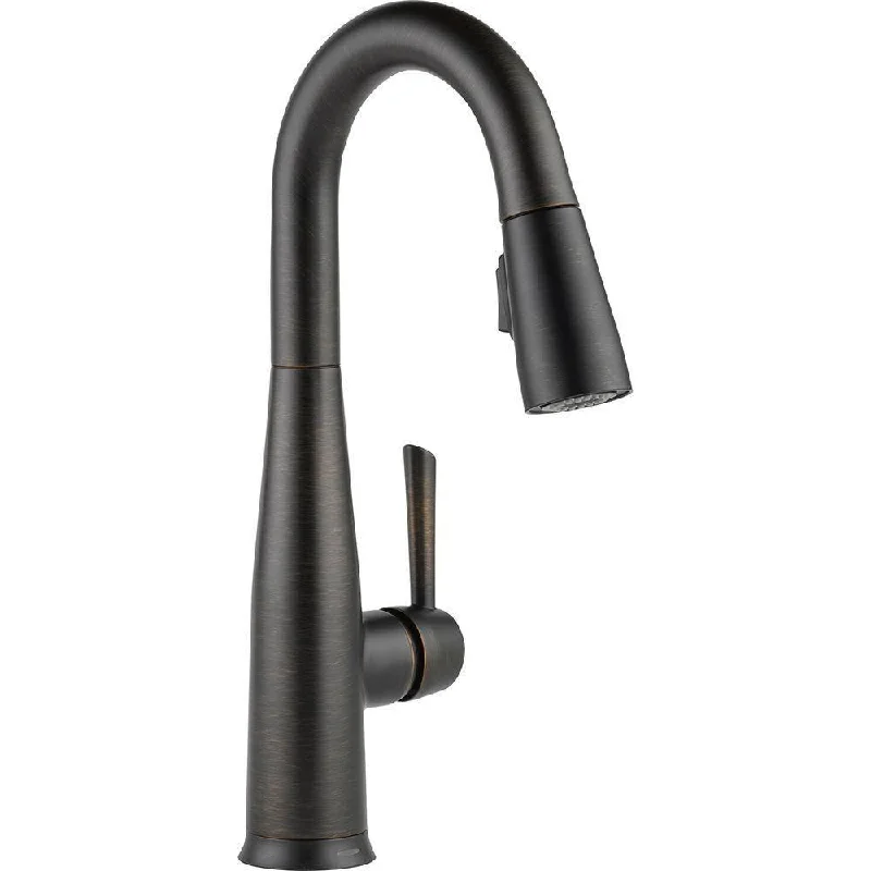 Delta Essa Touch2O Technology Single-Handle Bar Faucet in Venetian Bronze with MagnaTite Docking 718202