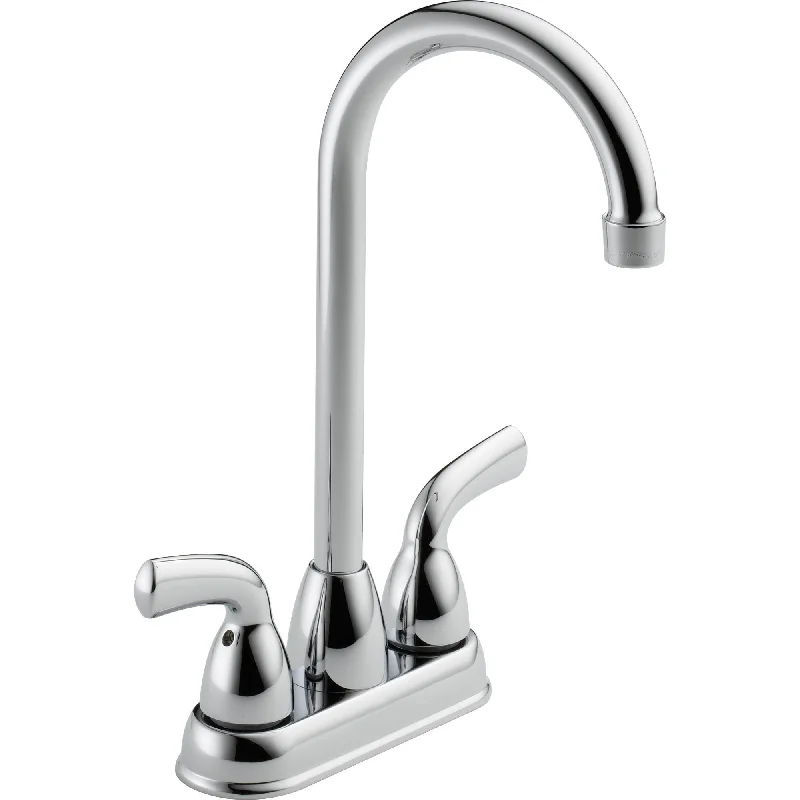 Delta Foundations 2-Handle Chrome Centerset Bar / Prep Faucet 591815