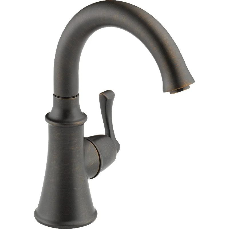 Delta Traditional Single Handle Venetian Bronze Kitchen Beverage Faucet 555923