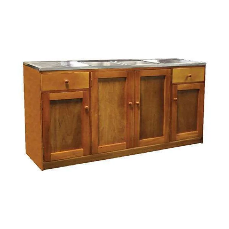 Diamex Double Bowl Kitchen Sink Unit 1800 x 900 x 500mm