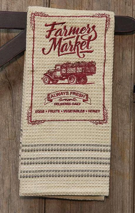 Farmer's Market Kitchen Dish Towel