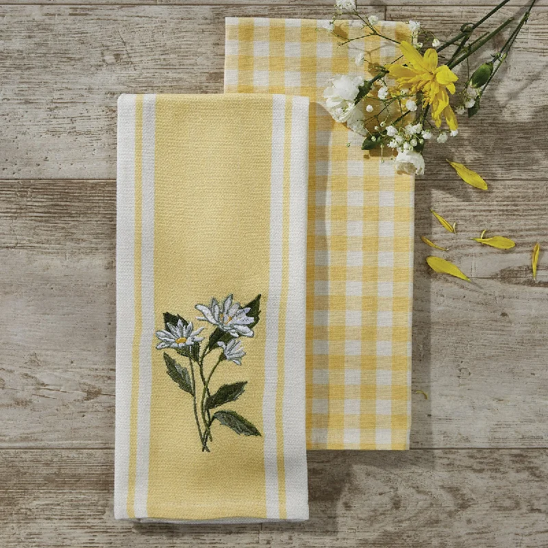 Forever Spring 2 Dishtowel Set-Yellow  Park Designs