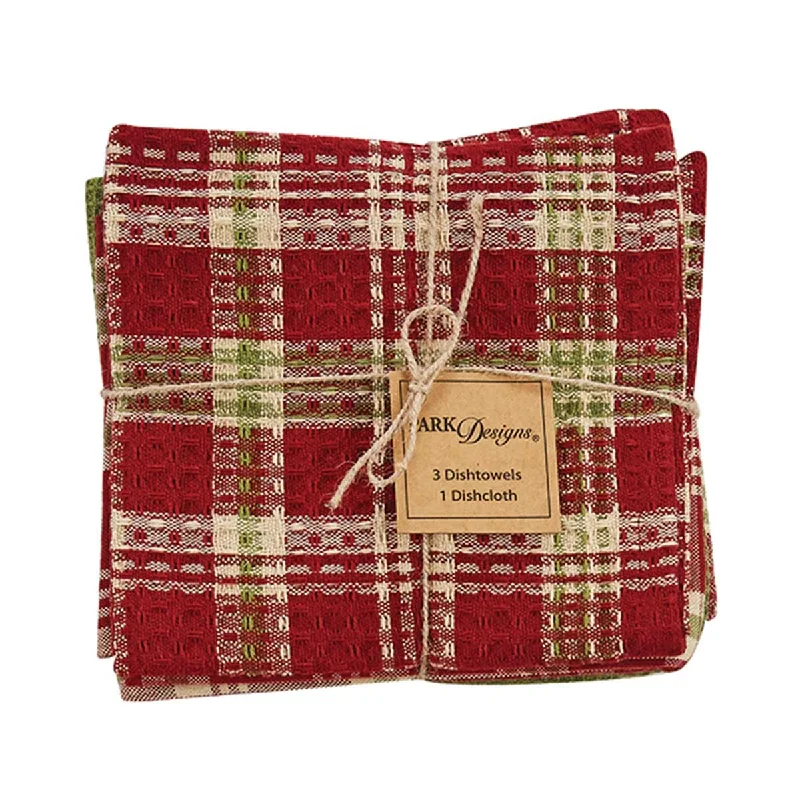 Holly Berry 3 Dishtowel Set - Park Designs