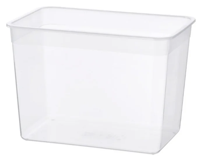 IKEA 365+ Food container, large rectangular/plastic, 10.6 l