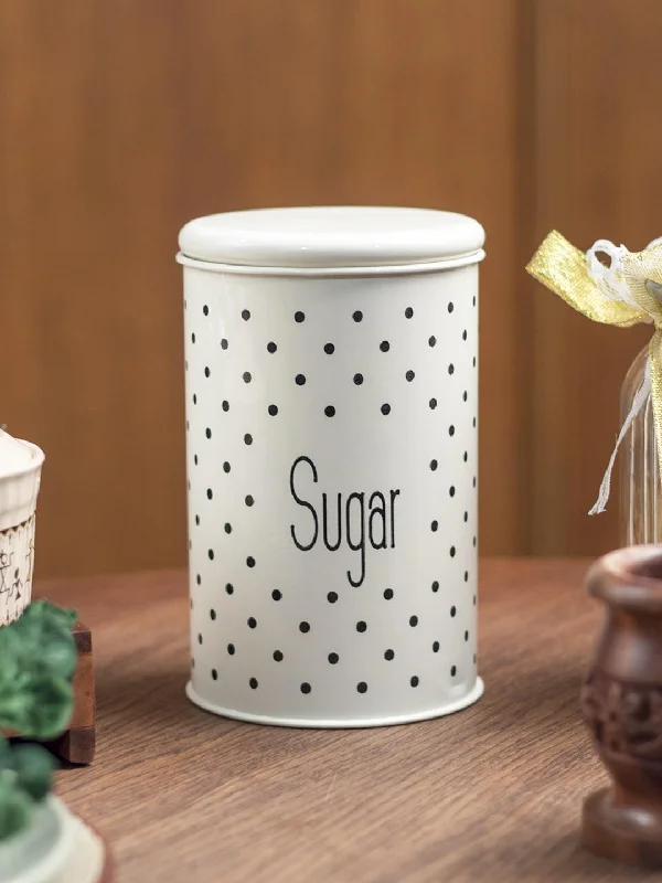 Stylish Ivory Jar Sugar