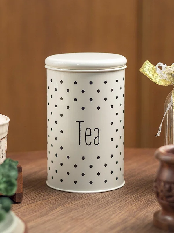 Stylish Ivory Jar Tea