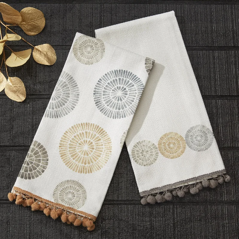 Kai Medallion Dishtowel Set  Park Designs